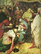 Pieter Bruegel konungarnas tillbedjan France oil painting artist